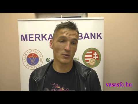 Vasas-ZTE 2-0 - után Szanyó, Lőrincz, Ferenczi interjú - 2014.10.31.