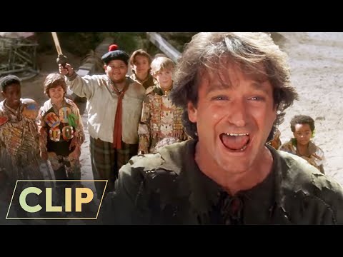 Hook (1991) | Peter Defeats Hook & Goes Home | Dustin Hoffman, Robin Williams, Julia Roberts