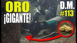Encuentro ORO BUCEANDO en el RÍO ¡fiebre del oro en España 2017! - Detección Metálica ep. 113