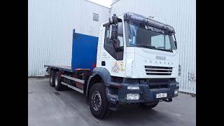IVECO Trakker 360 lames steel 6x4 flatbed truck | Image 4 - Autoline