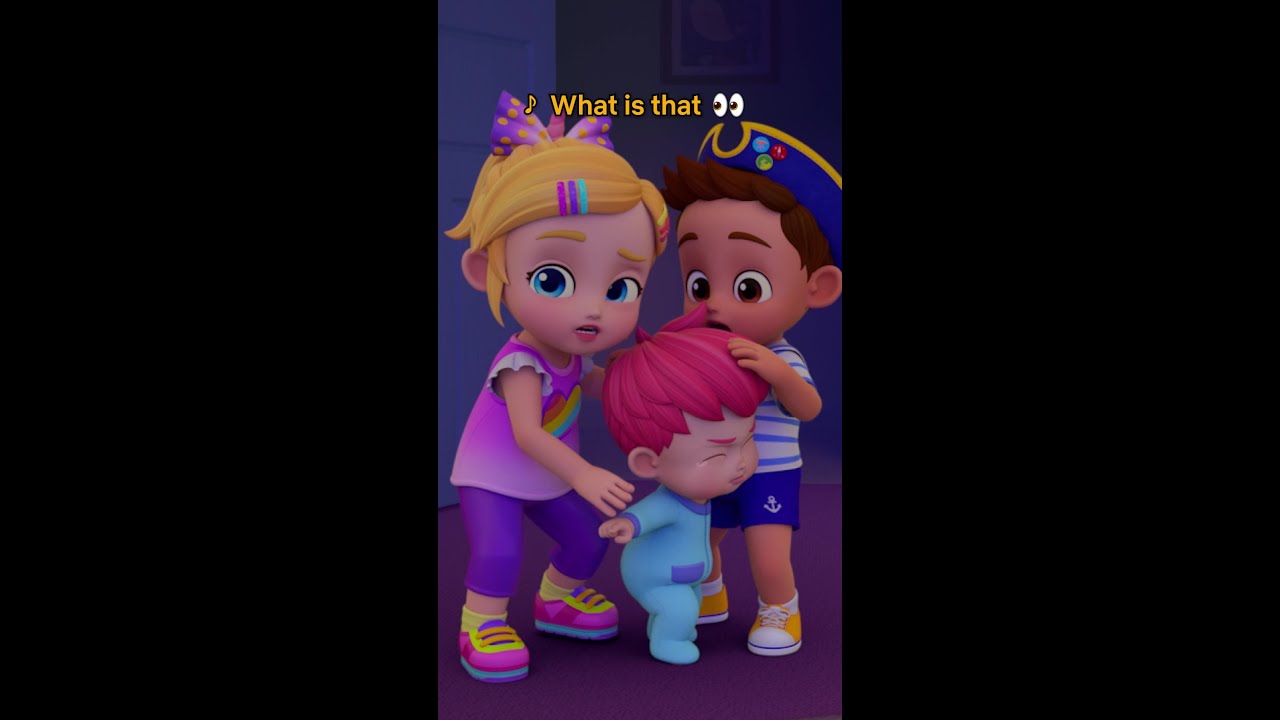 Boo! A spooky monster is under the bed! 👻 Bebefinn is now playing on Netflix!