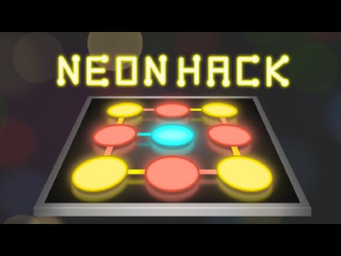 Neon Hack: Pattern Lock Game Video
