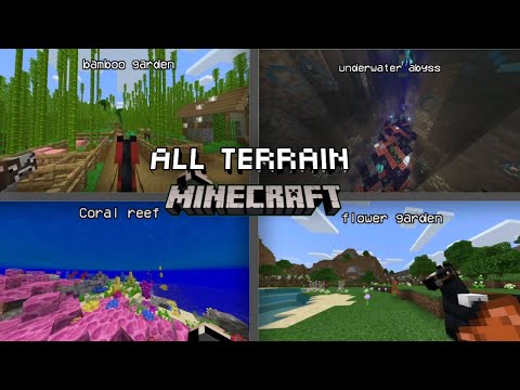 All Terrain In Minecraft