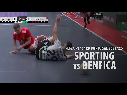 FUTSAL | Sporting CP - Benfica (Jornada 8 - Liga Placard Portugal 2021/22)