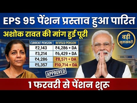 EPS 95 Pension Latest News 2026 | pension hike eps 95 NCP MP Supriya Sule in Lok Sabha#eps95 #epf