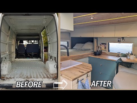 Budget Economico 4200€ Campervan Camper autocostruito basse competenze iniziare a pescare