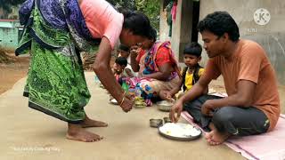 Dry Fish Cooking And Eating — Santali Village Peoples