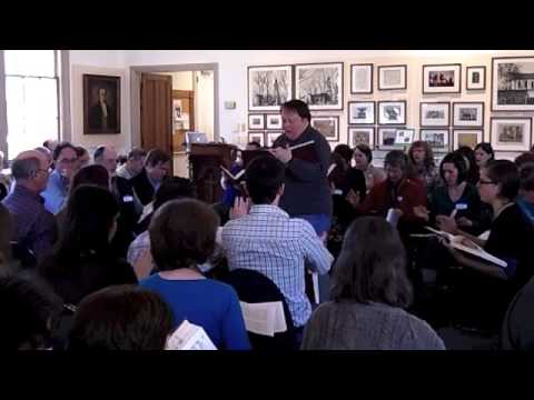 Sh 457 Wayfaring Stranger-James River sacred Harp 2013