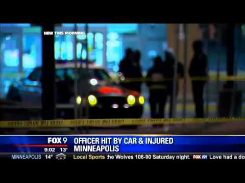 Minneapolis police officer run over by suspected Cub Foods shoplifters