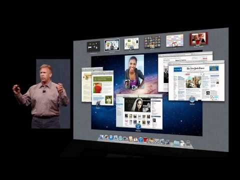 Apple OSX Lion - Mission Control - 2011 WWDC Keynote