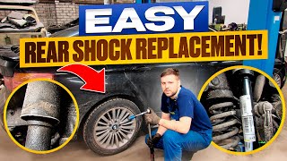BMW F30 F31 F32 F34 rear shock absorber change