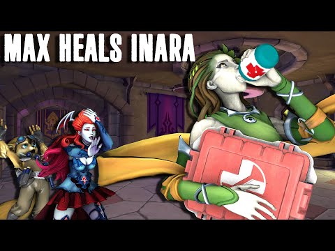 Becoming Immortal with MAX HEALS INARA | Paladins Coordinated Strats