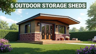 Best Outdoor Storage Sheds Reviews & Buying Guide