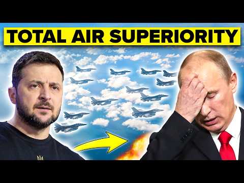 Ukraine’s F-16 Pilots Are CRUSHING Russia... They DOMINATE the Skies