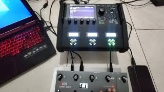 Video thumbnail for Fractal Audio Fm3 using MeloAudio Midi Commander OR Harley Benton MP100 by Gear Muzic