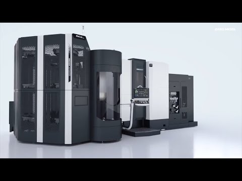 The world wide launch of the new DMG 85H Universal 5 Axis Horizontal Machining Centre from DMG Mori