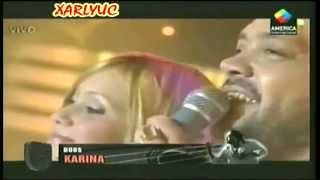 Video thumbnail of "Karina & Leo Mattioli - Llorarás Mas De 10 Veces - En Vivo"