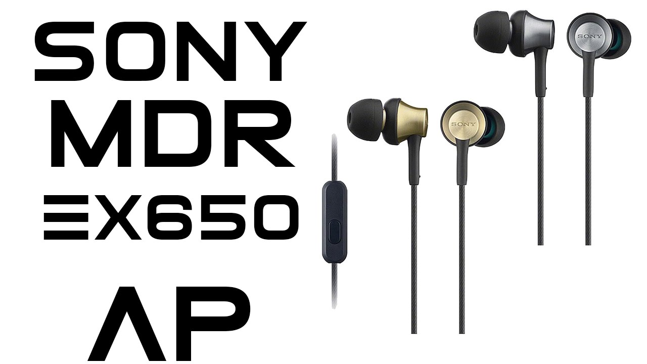 Наушники Sony MDR-EX650AP