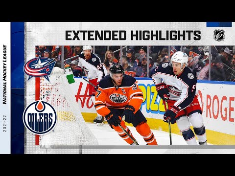 Columbus Blue Jackets vs Edmonton Oilers Dec 16, 2021 HIGHLIGHTS