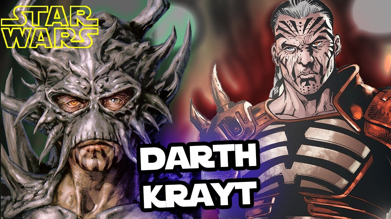 O PODEROSO DARTH KRAYT!!!- Legends Star Wars