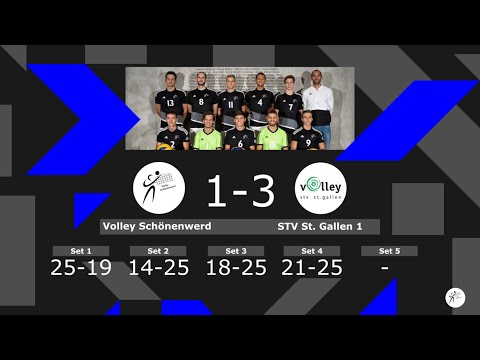 Volley Schönenwerd II vs. STV St. Gallen 1, Qualifikationsrunde 2019/20, NLB