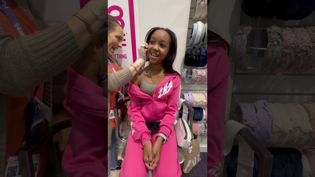 Ear piercing GONE WRONG 🥹 #explore #viral #fypシ