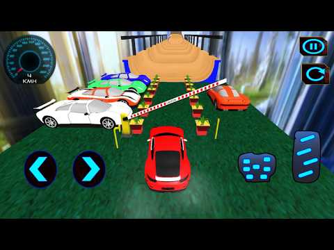 Vertical Ramp Car Driving Mega Ramp Stunts Race - Gameplay Android game - car racing games