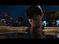 Finding Dory Children Scream After Water In The Touch Pool Starts To Become Cover With Ink
