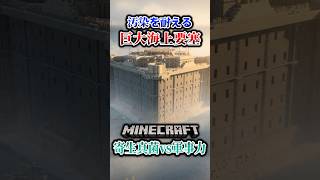 【マイクラ】汚染を耐えるための要塞が完成！「第一次真菌戦線生存譚」【ゆっくり実況マルチ】#shorts