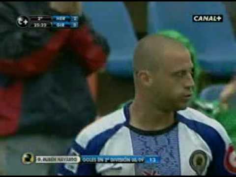 Hércules 2 Girona 0 (Gol de Rubén Navarro)