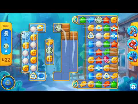 Fishdom level 7666 / Фишдом уровень 7666