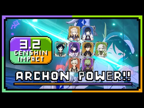 [Genshin Impact 3.2] This is archon power! Spiral Abyss Floor 12 Full Stars