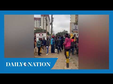 Burundians queue at Nairobi Embassy to register following Ruto order on foreigners