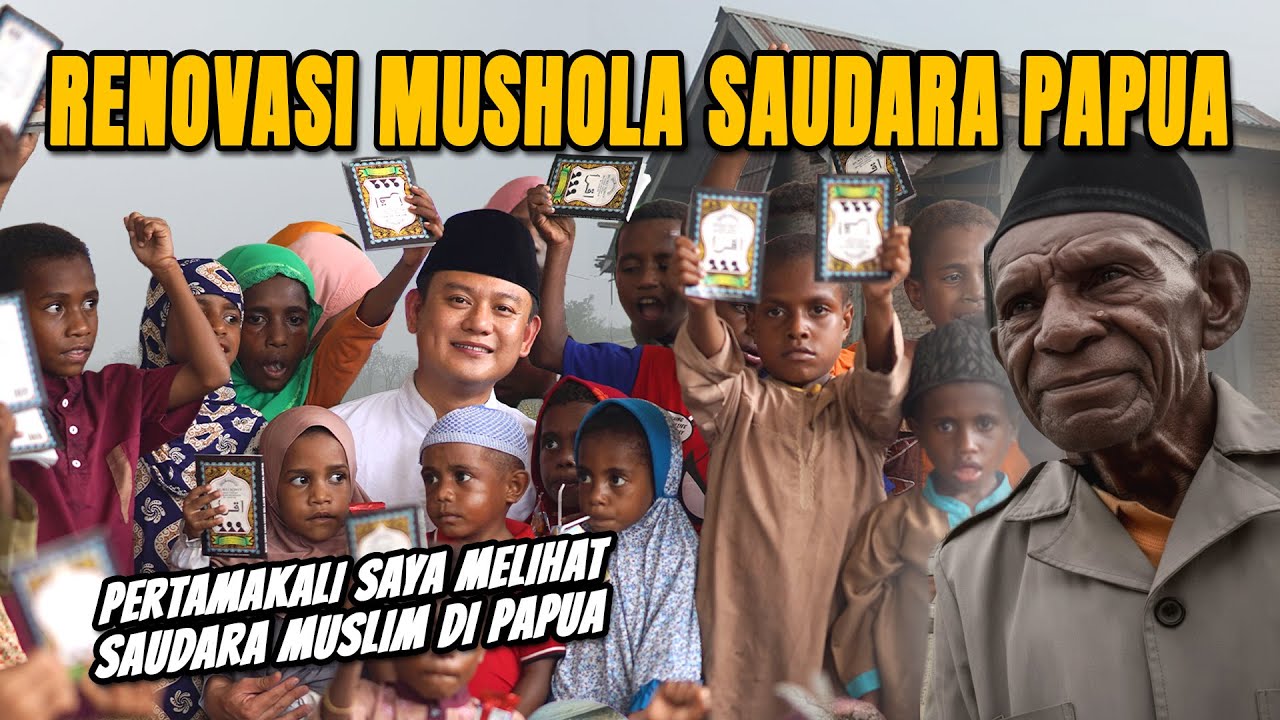 PAPUA MUSLIM YANG SELAMA INI TERDIAM. KITA MASAK DAN BANGUN MASJID.