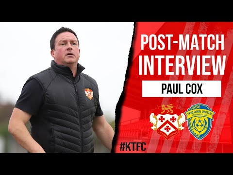 Paul Cox Interview - Spalding Utd - 21/09/2021