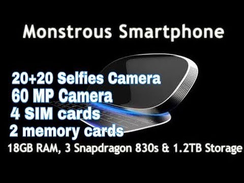 18 GB RAM || 2 Memory cards || 1.2 TB Phone storage || Turing monolith chaconne || Review in hindi