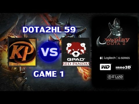 Kaipi vs QPandas @WePlay Dota 2 Tournament (Game 1)