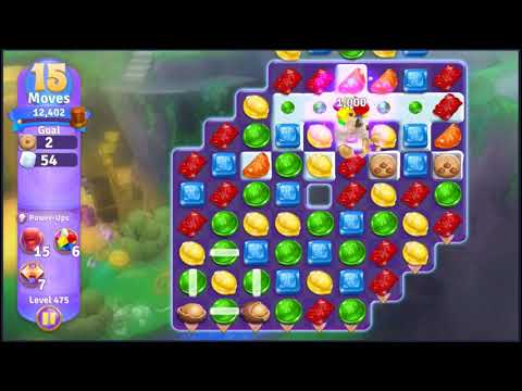 Wonka's World of Candy Level 475 - NO BOOSTERS + FULL STORY 🍫 | SKILLGAMING ✔️