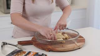 How to Air Fry Perfect Chips & Spring Rolls | Panasonic NN-CD88 4-in01 Convection Microwave Oven