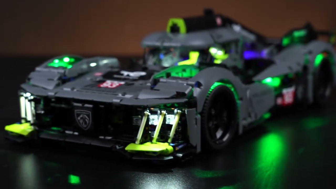 BrickBling LED-Licht-Set für LEGO® 42156 Peugeot 9 x 8 24H Le Mans