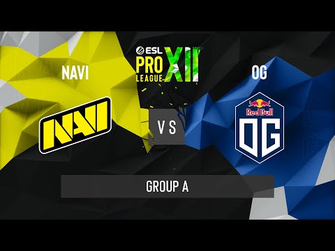 CS:GO - Natus Vincere vs. OG [Nuke] Map 3 - ESL Pro League Season 12 - Group A - EU