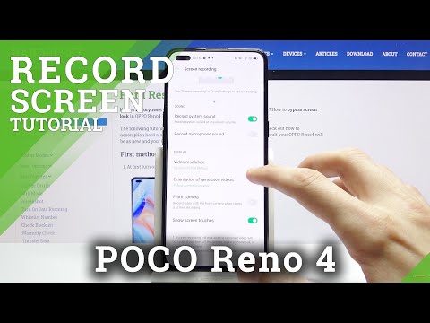 How to Record Screen in OPPO Reno 4 – Catch Fleeting Content