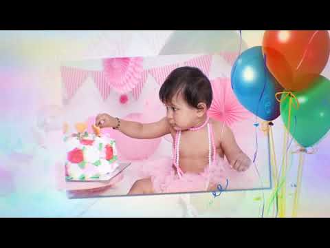 Vihana Jain - 1st birthday ... !! Cake Smash !!