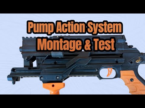 Montage & Test des Pump Action System von Steambow für Stinger 2 AR6, Compact, Tactical, M10 & B08