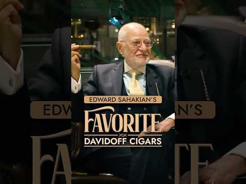 Edward Sahakian's Favorite Cigars | Davidoff of London | Kirby Allison #shorts