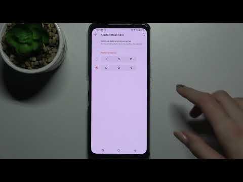 Cómo editar la barra de navegación en Asus Rog Phone 5s - navegación de sistema