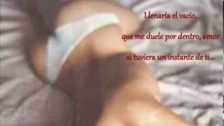 CUANDO NO ESTAS (Letra) ~ Ana Torroja