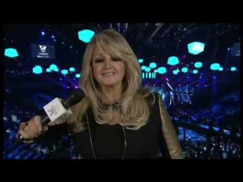 Play her off keyboard cat, Bonnie Tyler Eurovision / One Show