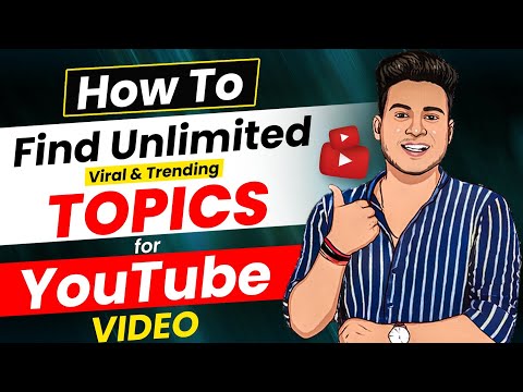 How to find unlimited viral & trending topics for youtube video ke liye topic kaha se laaye