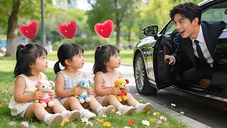 CEO saves a little girl from being hit by a car - discovers she looks exactly like him.